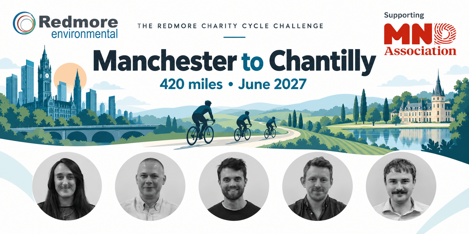 Manchester to Chantilly: Pedalling with Purpose